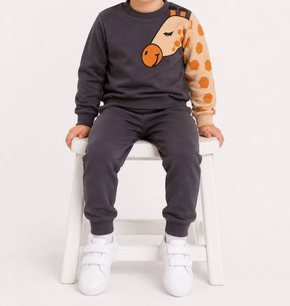 Children's Fun Animal Print Cotton Outfit Set Bundle x25