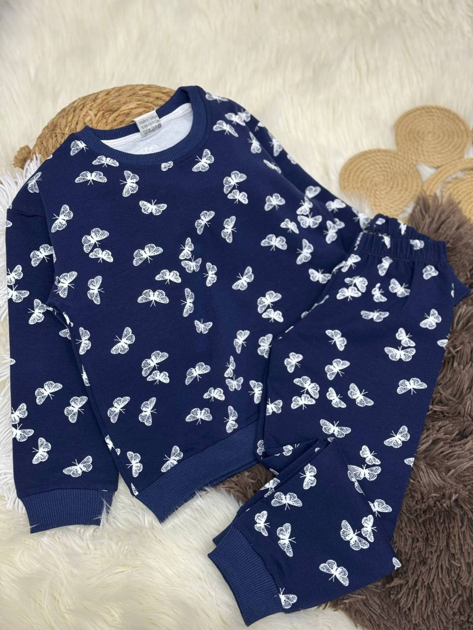 Cool Summer Butterfly Cotton Print Sets - x35